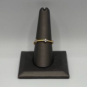 Freida Rothman Clover Sterling Silver Stacking Ring